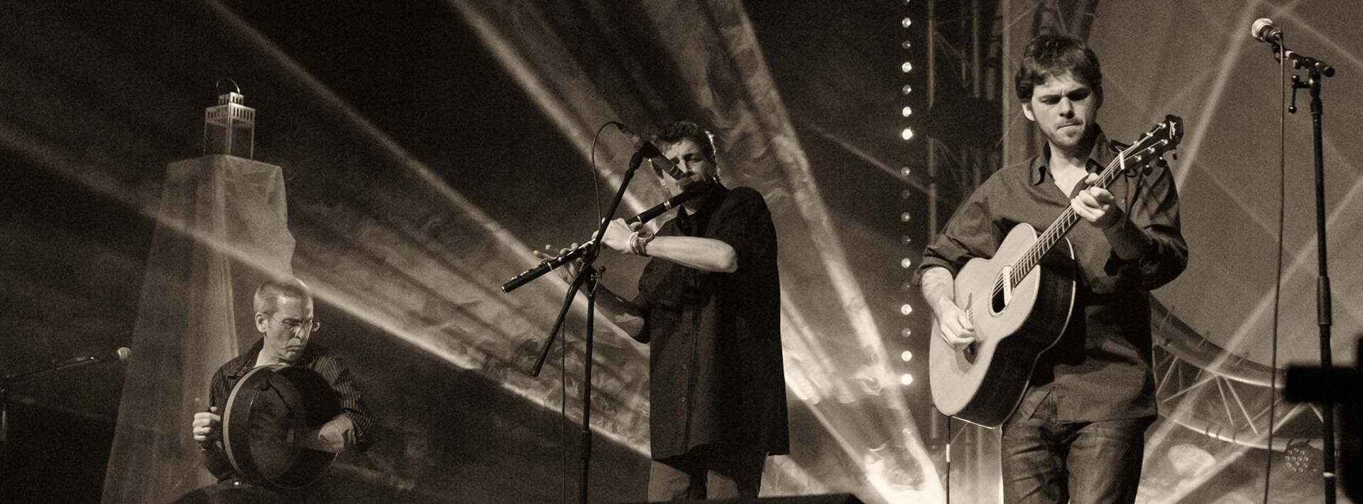 Photo d'un concert de Scoops, groupe de musique irlandaise